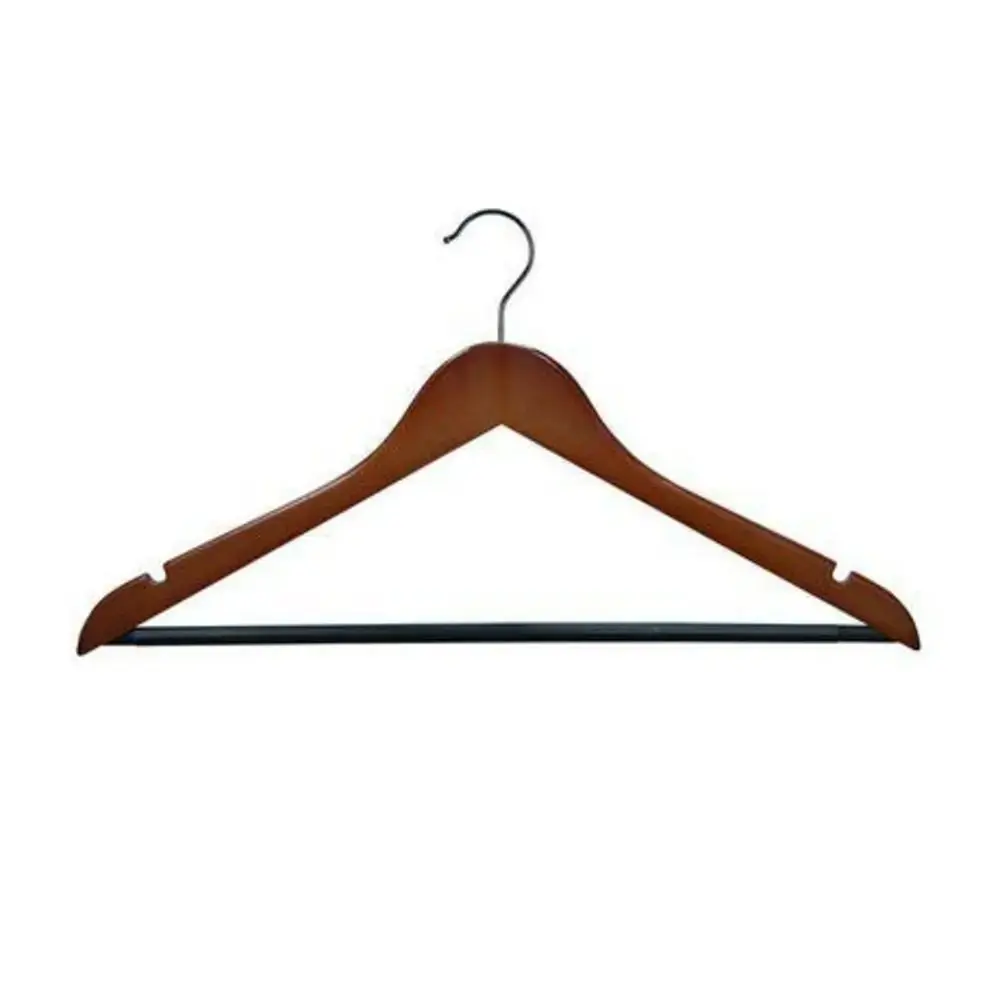 Cabide Madeira Com 3 Pcs