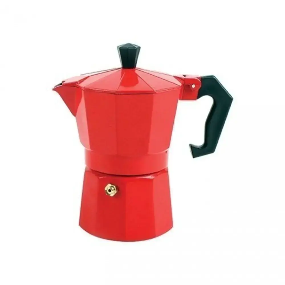 Cafeteira Italiana Alum 6 Xic Colorida
