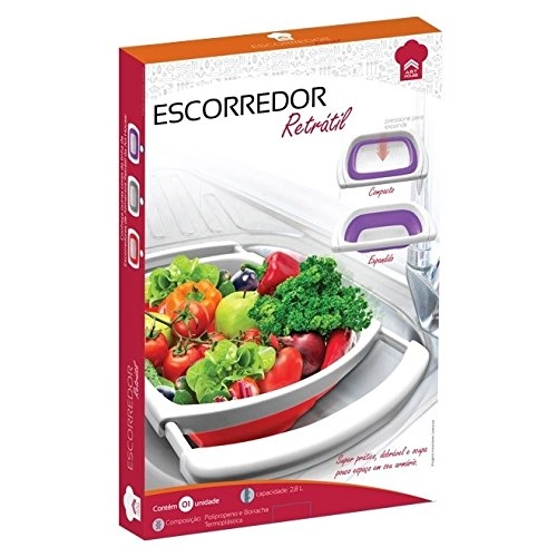 Escorredor De Silicone P/salada