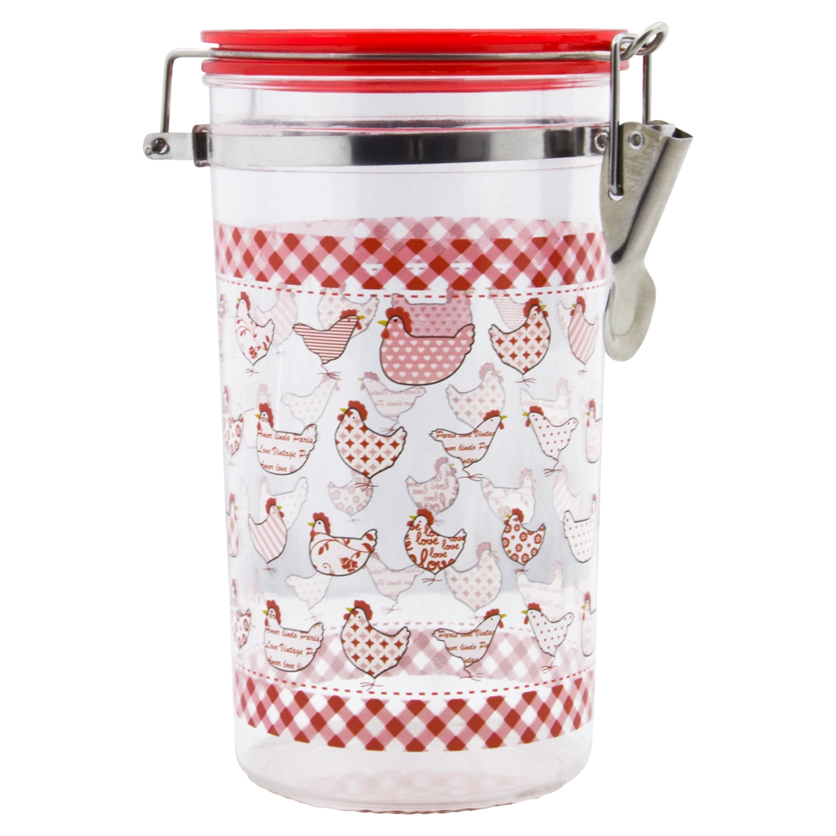 Pote Hermético Plástico Carijó 950ml Art House