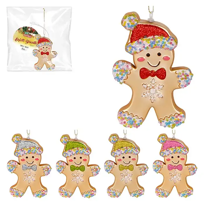 Pendente Biscoito Boneco Luxo Ref.837165 Zein