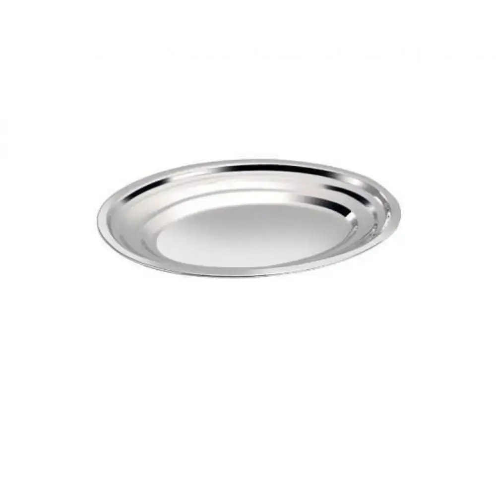 Travessa De Inox 25cm C/ Detalhes