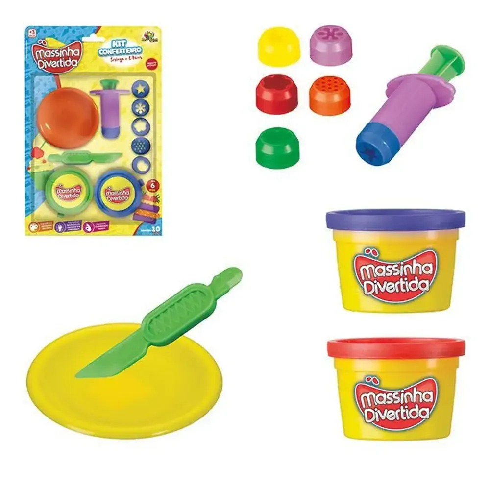 Kit Massinha Bob Esponja/ Galinha Pintad