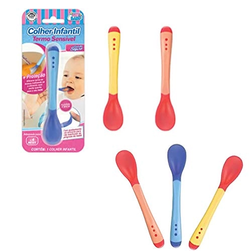 Colher Infantil Termo Sensível