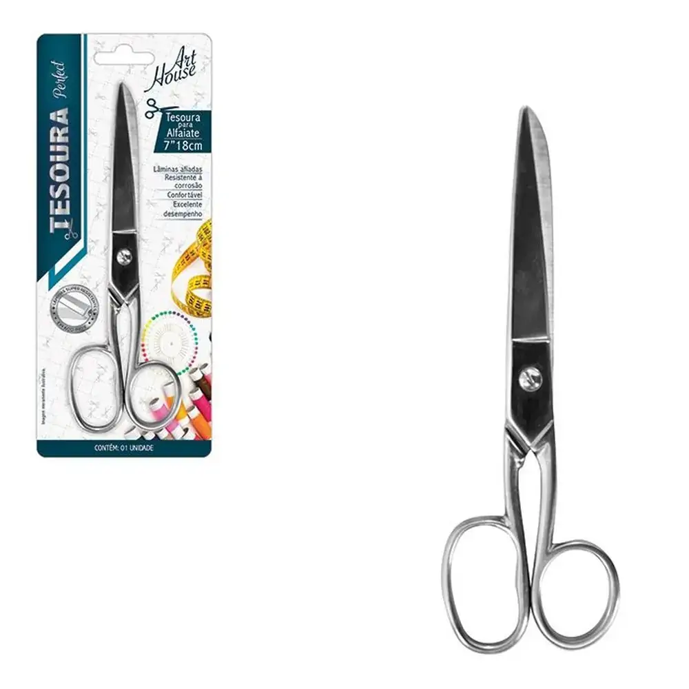 Tesoura Art House N7 18cm P/ Alfaiate