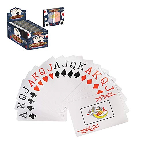 Jogo De Baralho De Plastico C/ 2 Jogos