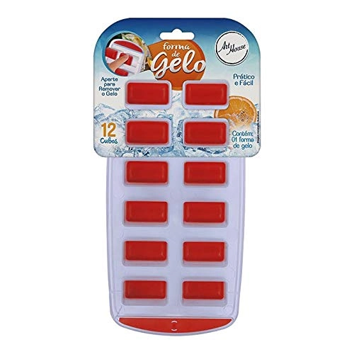 Forma Plast Gelo 12 Cubos