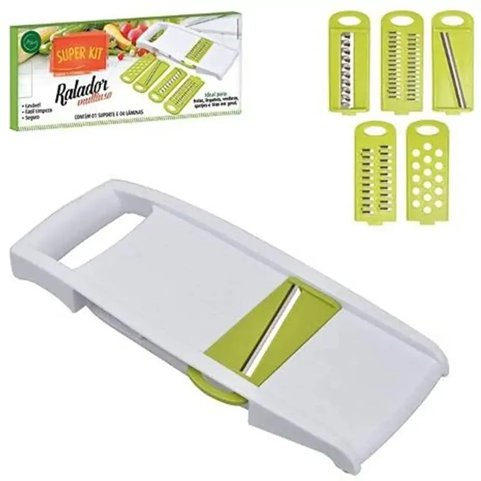 Kit Ralador Zein Multiuso C/ 4 Laminas