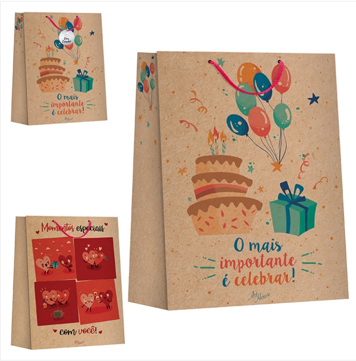 Sacola Parda 26x32x10cm 839863 Issam