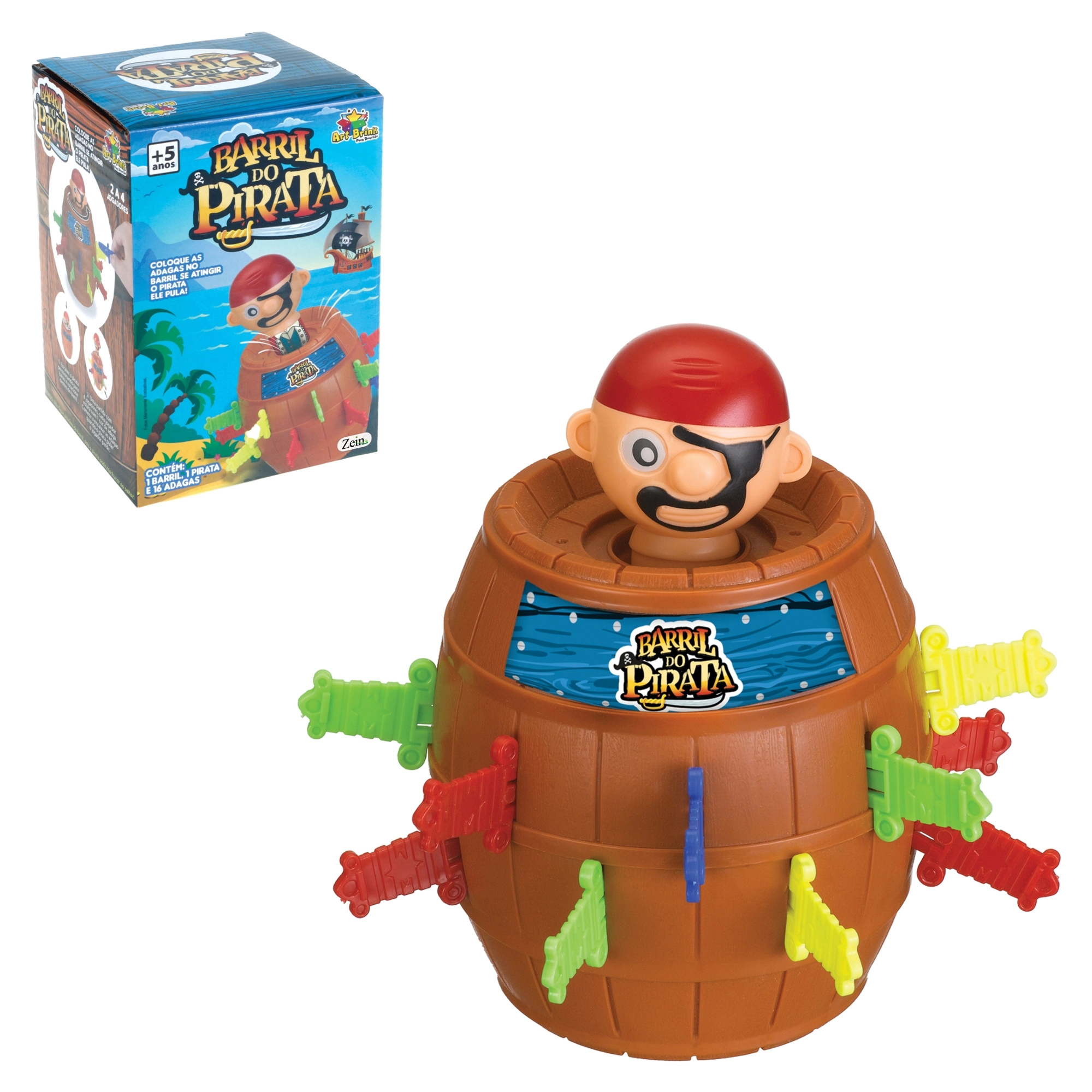 Barril Pirata 16 10 Cm