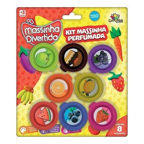 Kit Massinhas Perfumadas 8 Potes