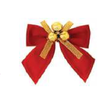 Laco Bolinhas Dourada 8cm C/5pcs Ref.830779 Zein