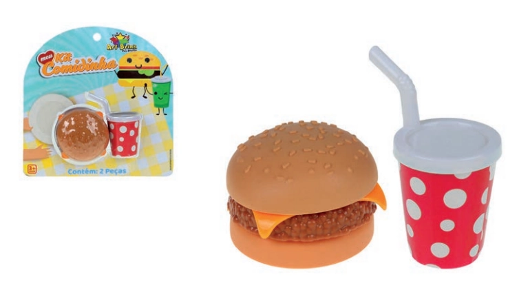 Kit Zein 841335 Lanchinho Hamburguer 29