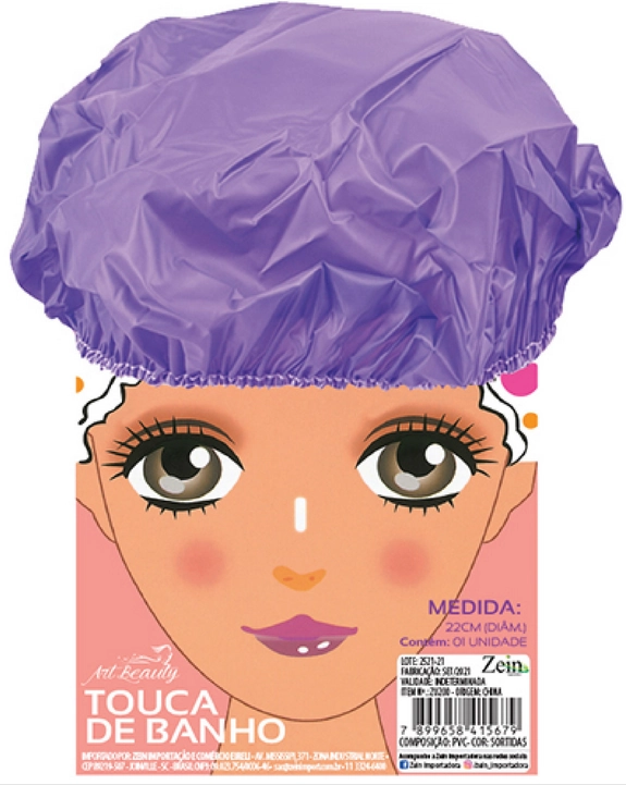 Touca De Banho Lisa 22cm