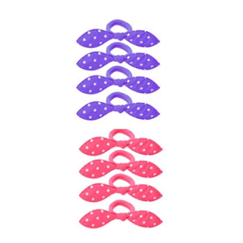 Elastico De Cabelo Com 4un Zein Salmao