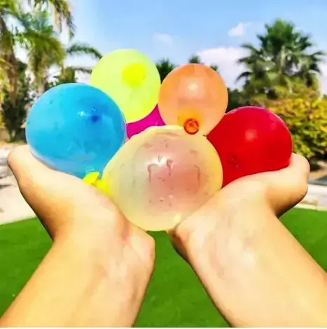 60 Bexigas De Água Watter Ballon Brincadeiras De Verão Balão