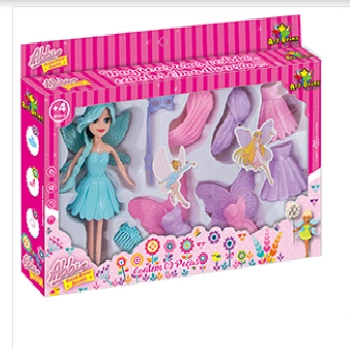 Boneca Abbie Troca Roupas Fada Ref.842185 Zein