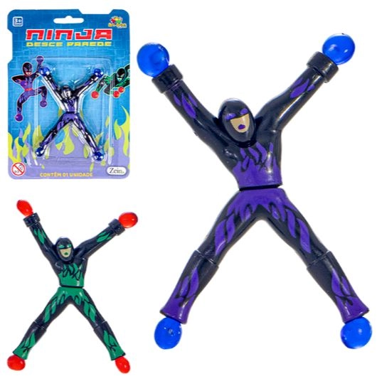 Ninja Desce Parede Cartela