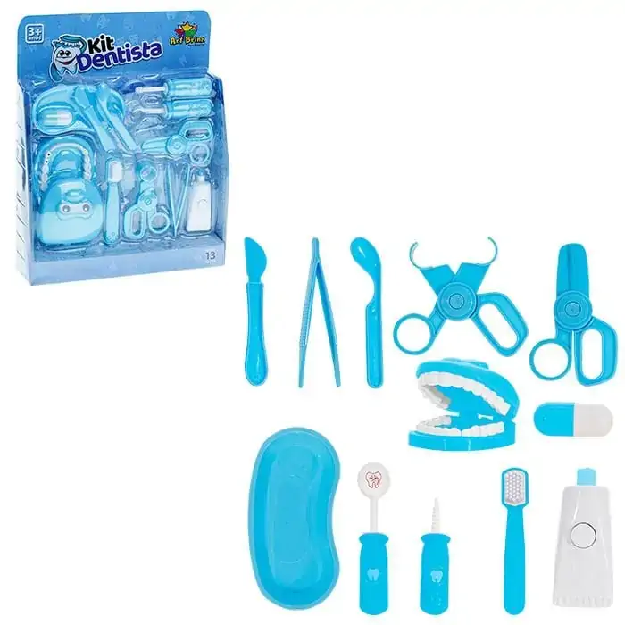 Brinq.kit Dentista Boy C/12 Pcs Un