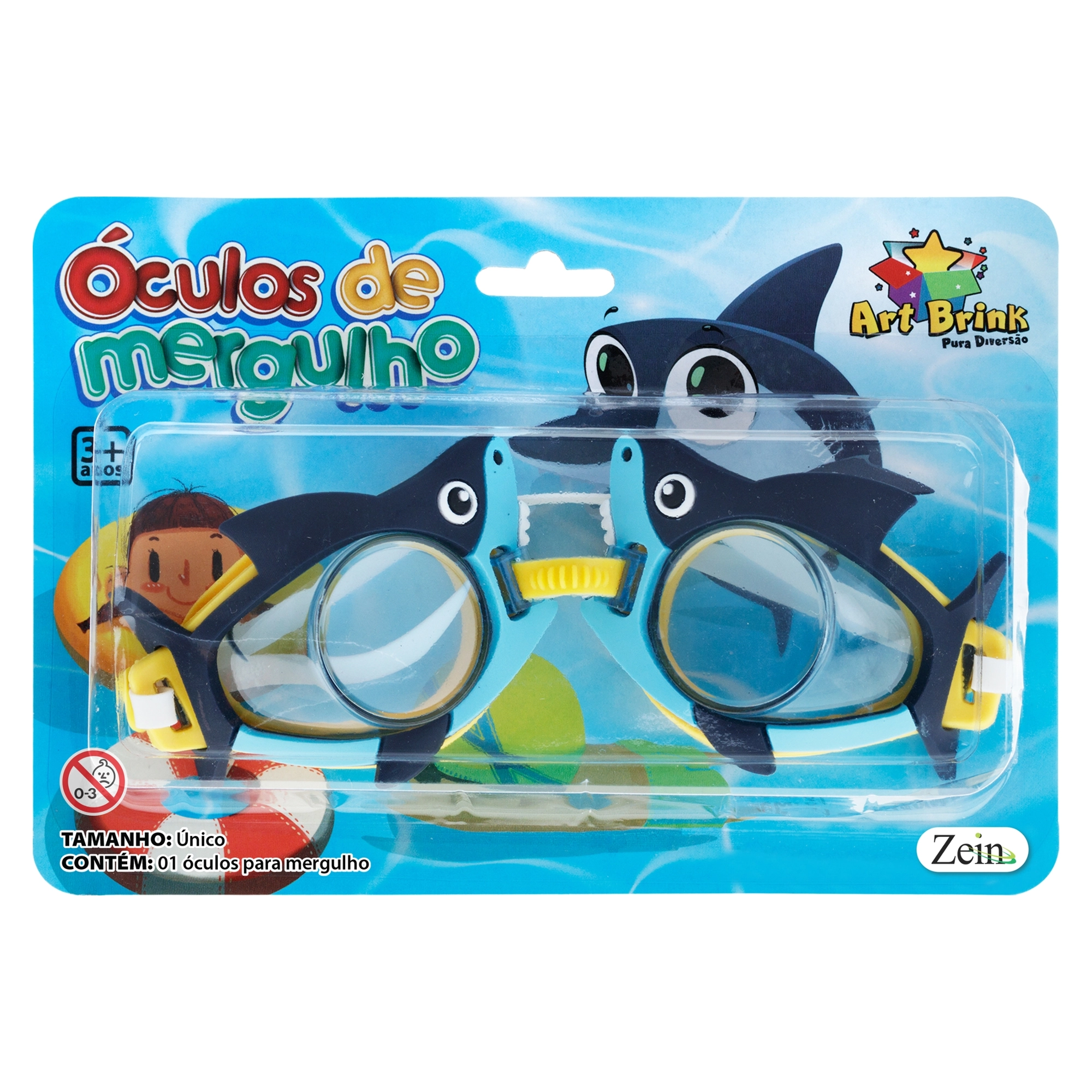 Oculos Natacao Shark 842272 Zein Import