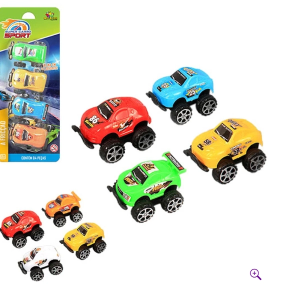 Carro Friccao Com 4