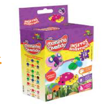 Massinha De Modelar Animais C/10pc Ref.842314 Zein