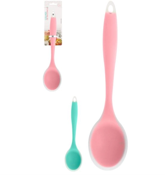 Duo Colher De Servir Silicone