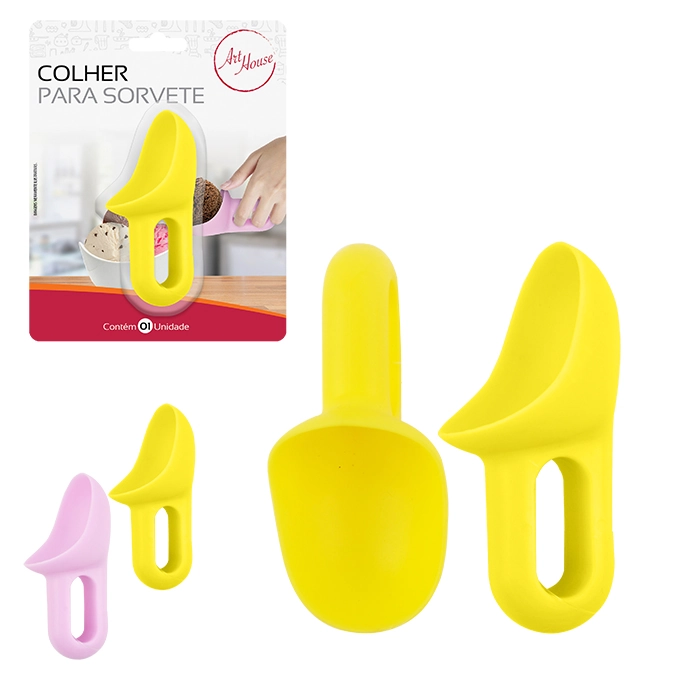 Colher Para Sorvete Plast Art House
