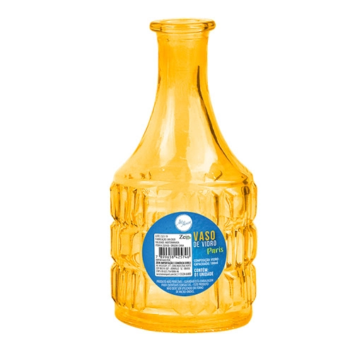 Vaso Vidro Paris 13,5cm
