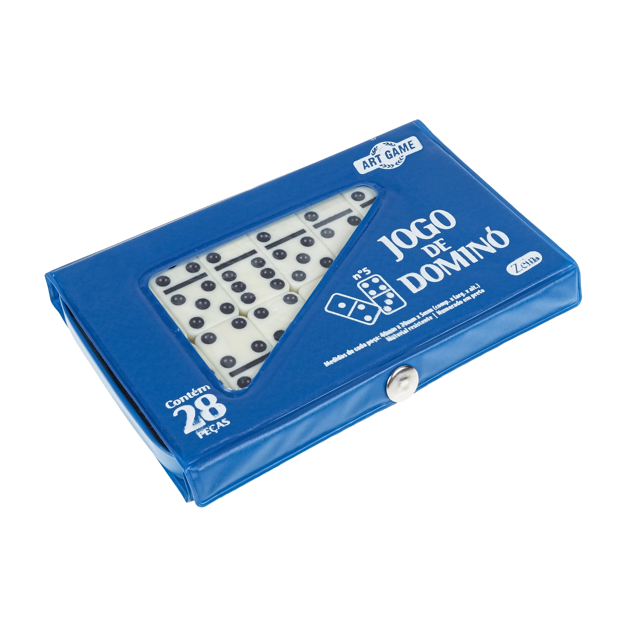Domino No Estojo 28pcs