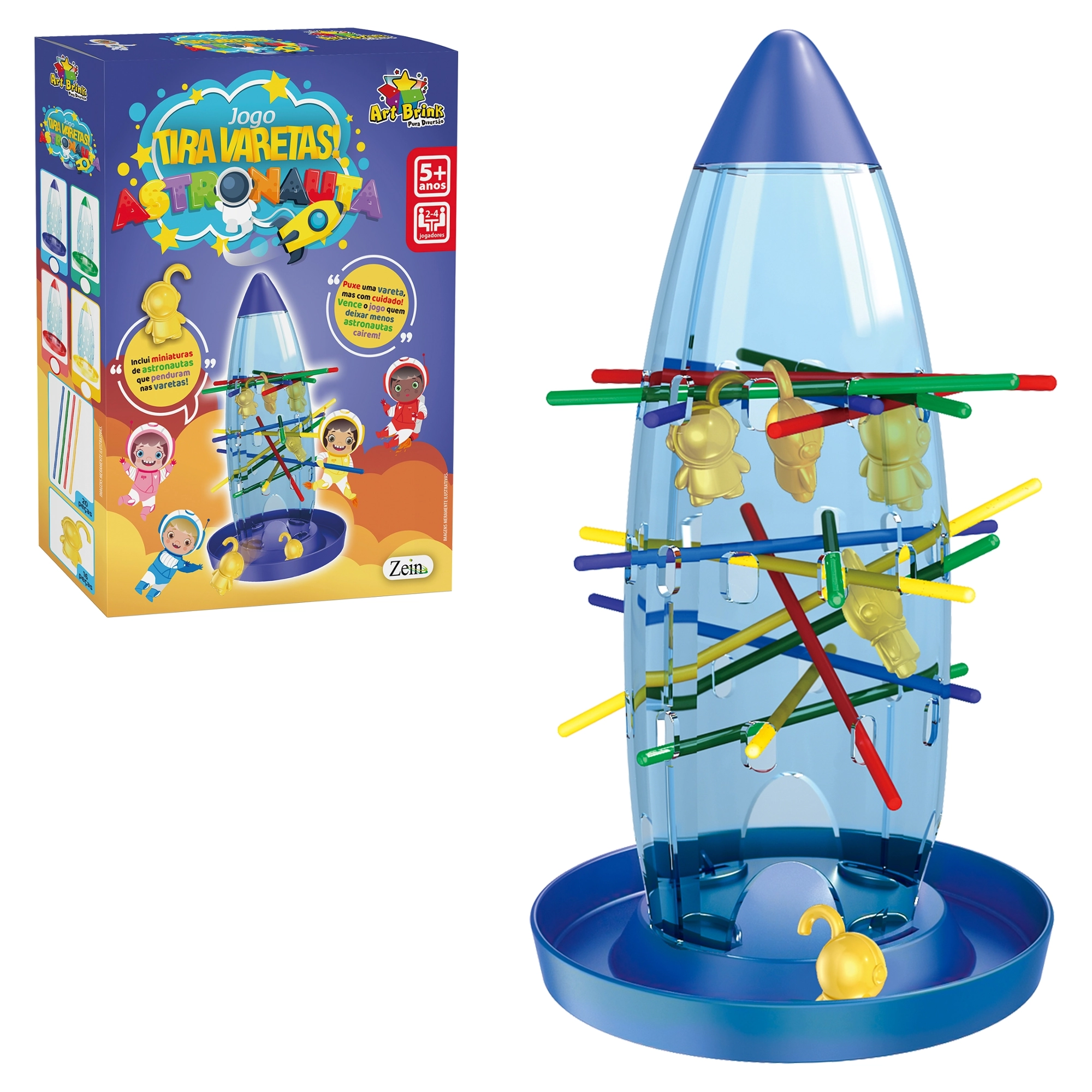 Jogo Foguete Cai Astronaltas Zein