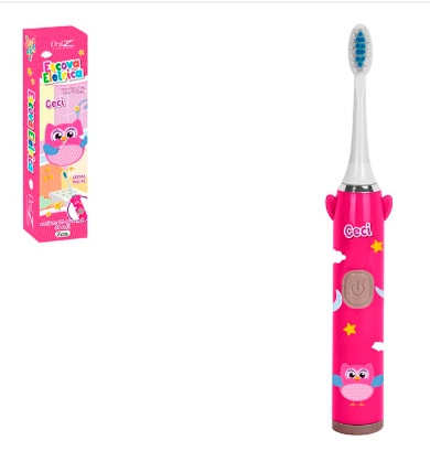 Escova Dente Infantil Eletrica Coruja 84418 Issam