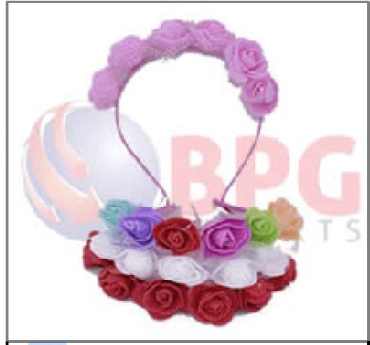 Tiara Junina Arranjo Flor Y 3854 Bpg