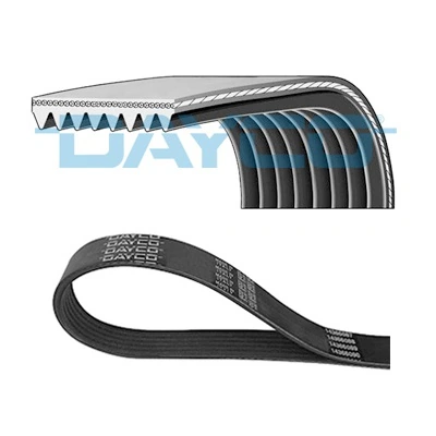 Correia do Alternador GIR/ALT/BA/DH - DAYCO 8PK1443HD