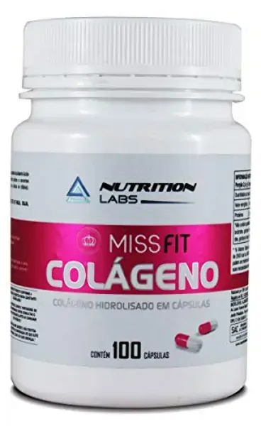 Colageno 100caps Missfit Nutrition Labs