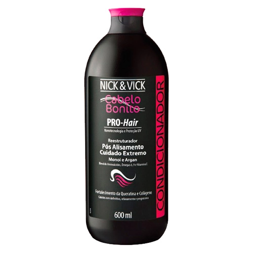 Condicionador Pro Hair Reestruturador Monoi Argan Nick Vick