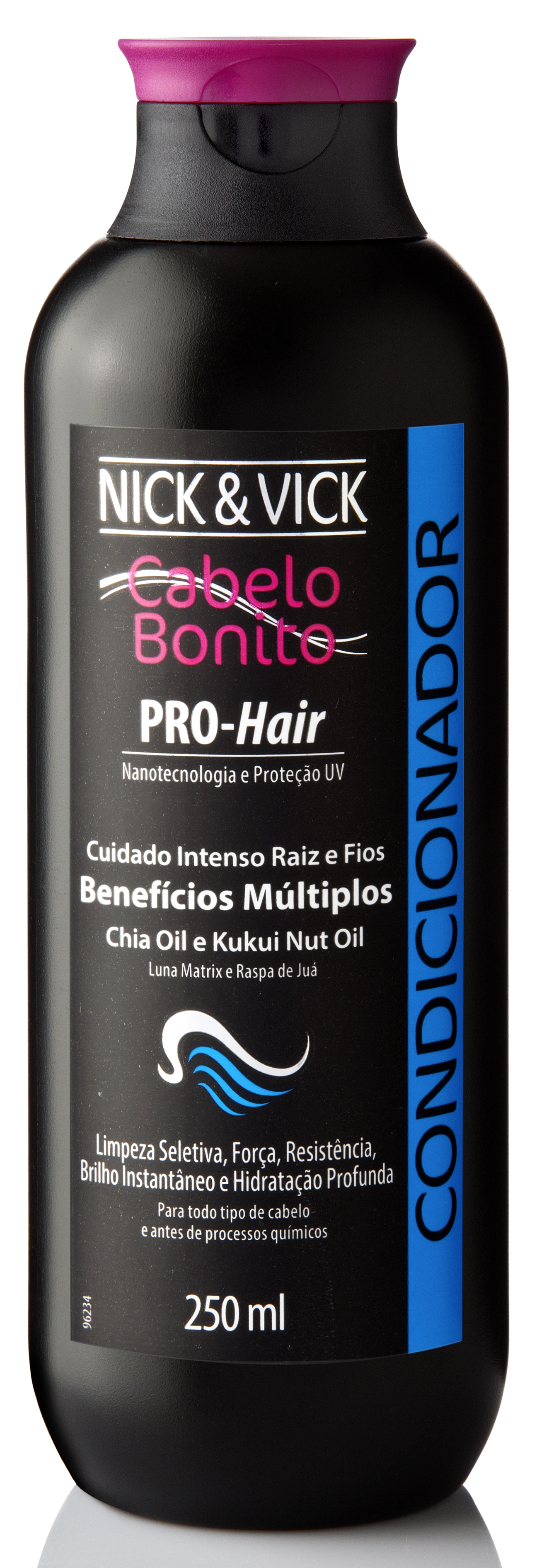 Condicionador Pro Hair Cuidado Intenso Chia Oil E Kukui Nut Oil Nick Vick