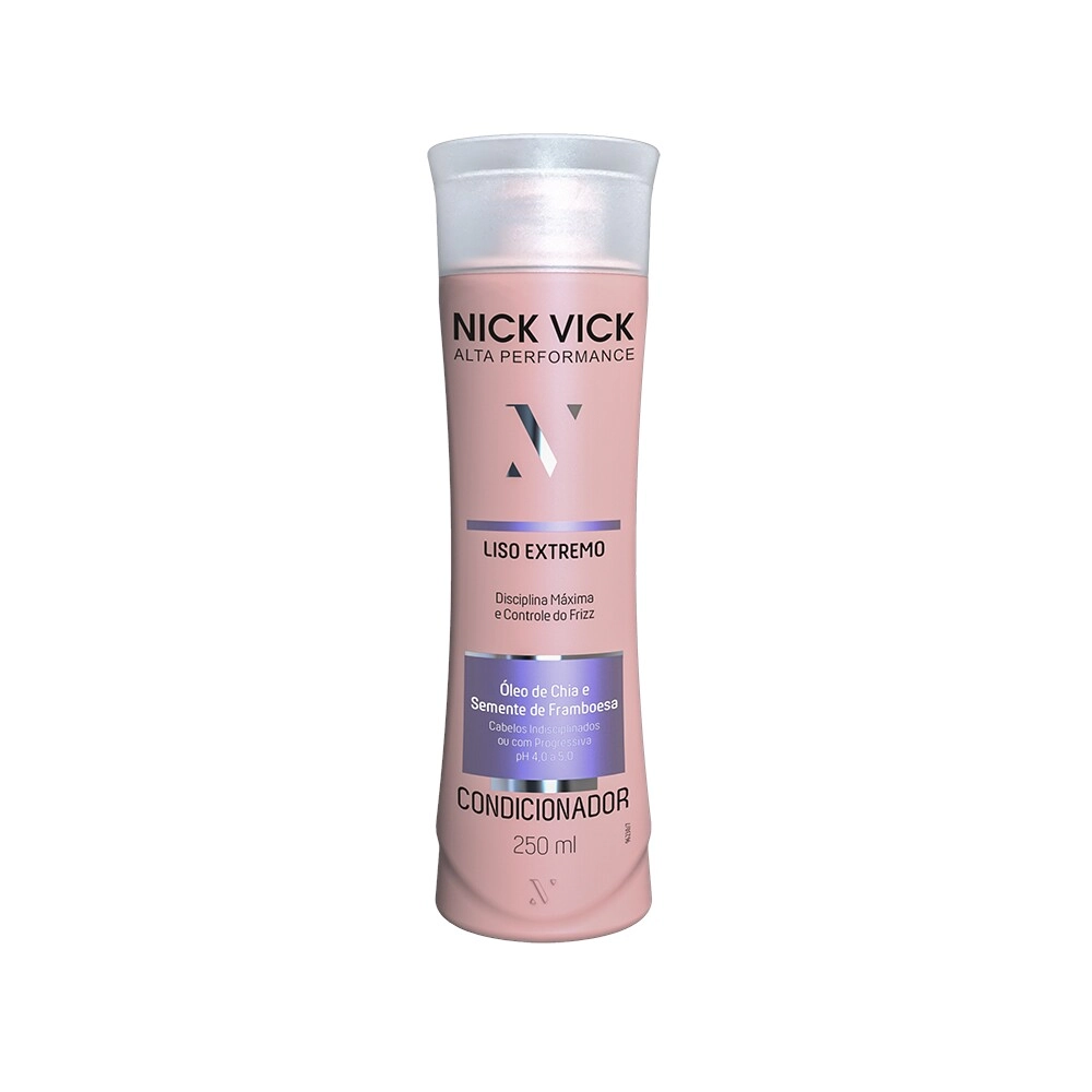 Condicionador Pro Hair Liso Extremo Chia Oil E Raspberry Seed Oil Nick Vick