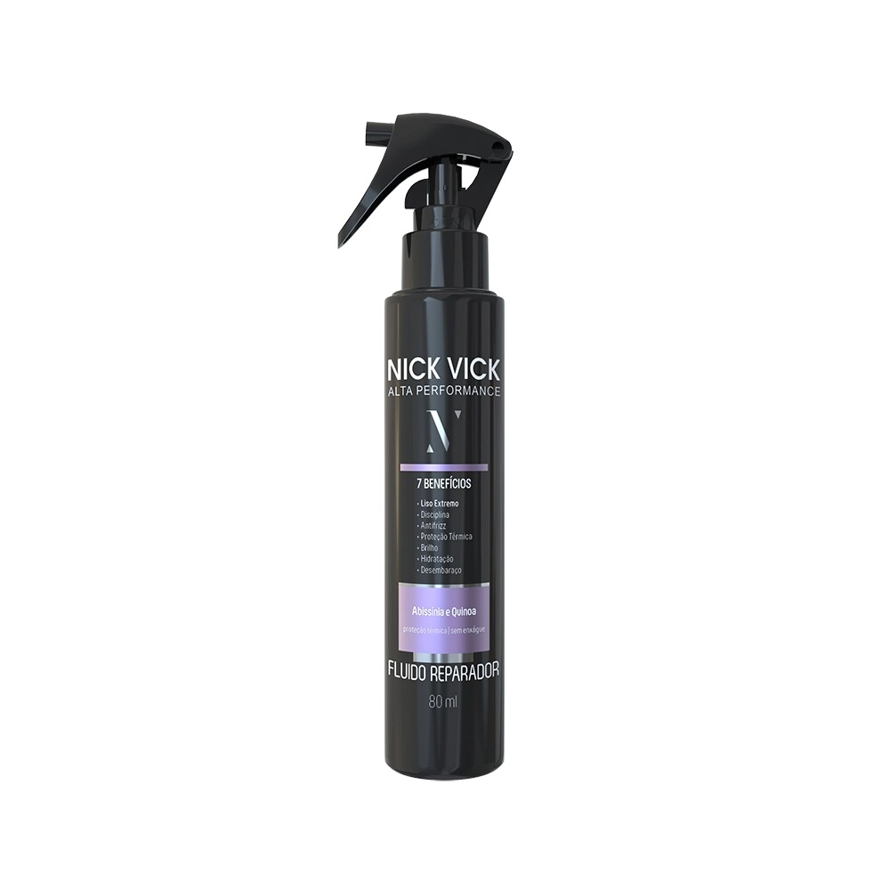Reparador De Pontas Pro Hair Fluído Reparador 7 Benefícios Nick Vick