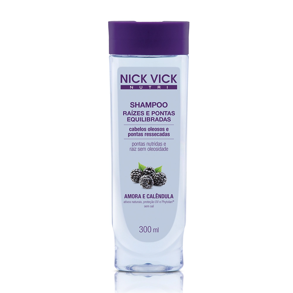 Shampoo Cabelo Bonito Nutri Hair Amora/calêndula 300ml Nick Vick
