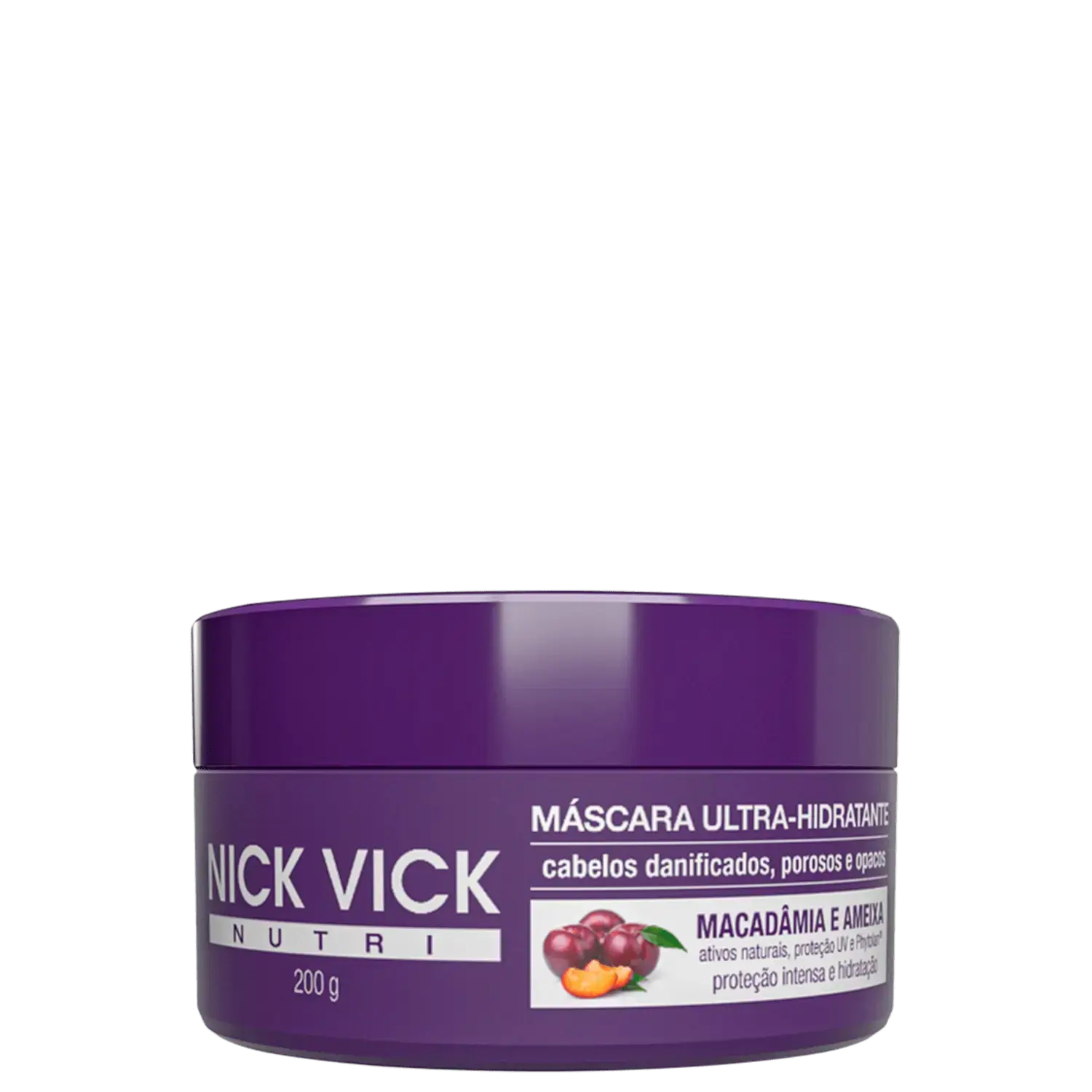 Mascara Ultra Hidratante 200g Nick Vick