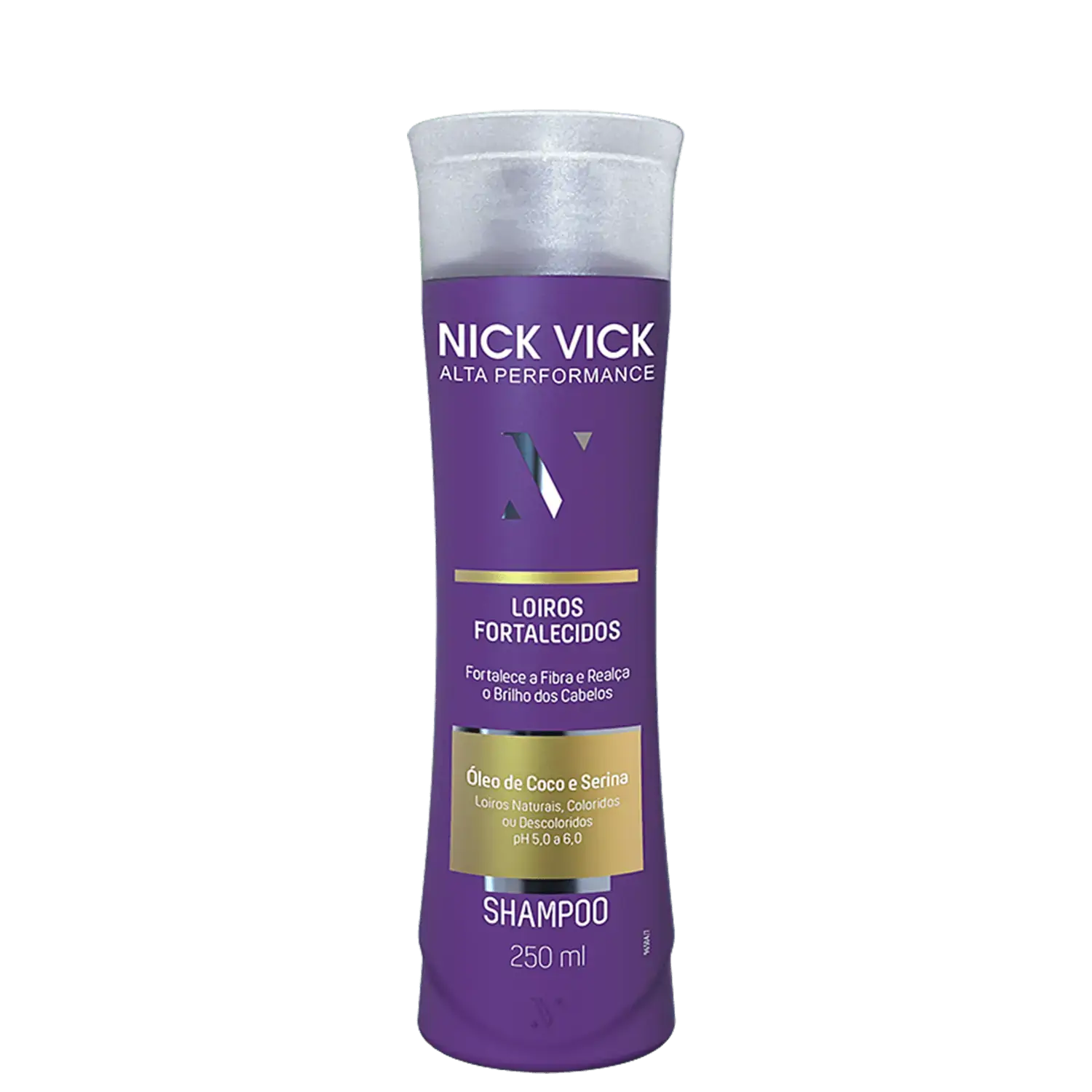 Shampoo Alta Performance Loiros Fortalecidos 250ml Nick Vick