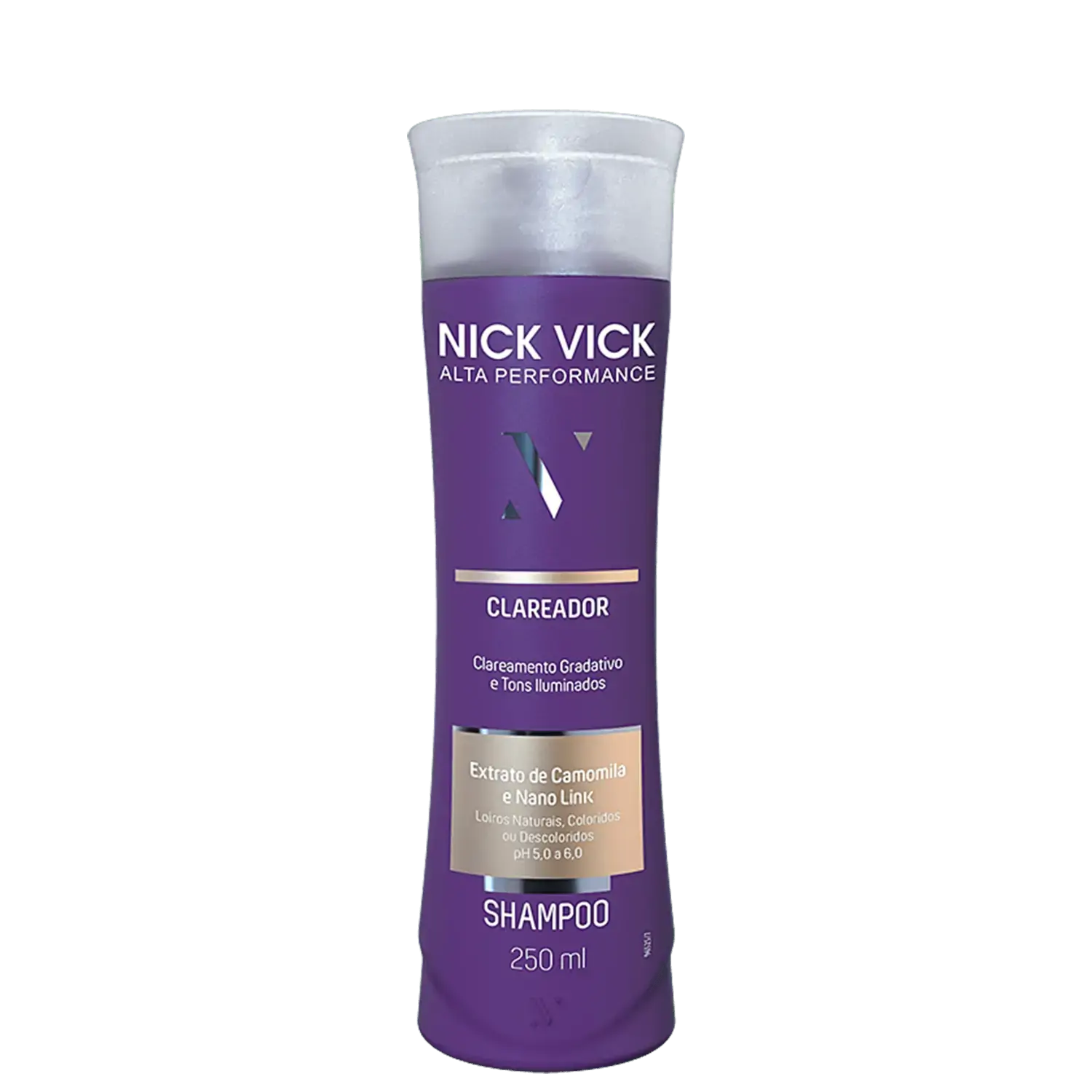 Shampoo Clareador Alta Performance 250ml Nick Vick