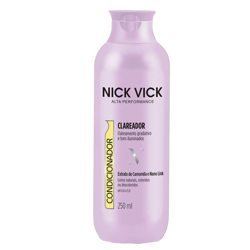 Condicionador Clareador Alta Performance 250ml Nick Vick