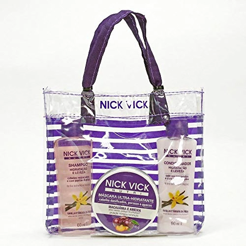 Nick Vick Nutri Kit Viagem Sh Cond Masc Hidrat Leve