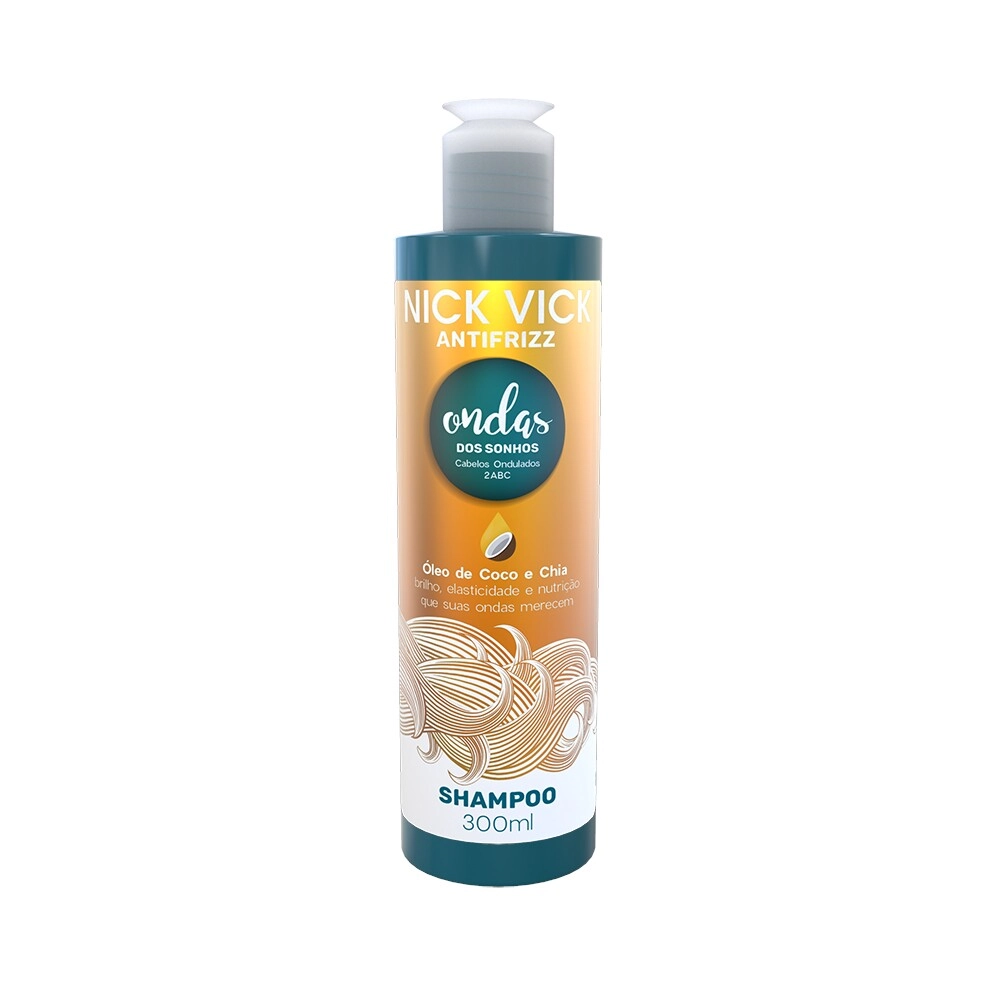 Nick Vick Nutri Antifrizz Sh 300ml Ondas