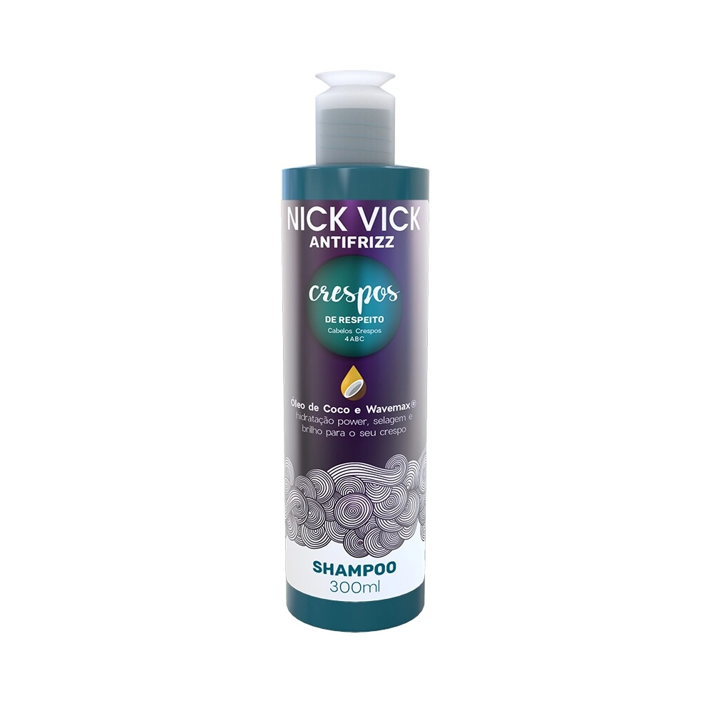 Nick Vick Nutri Antifrizz Sh 300ml Crespos