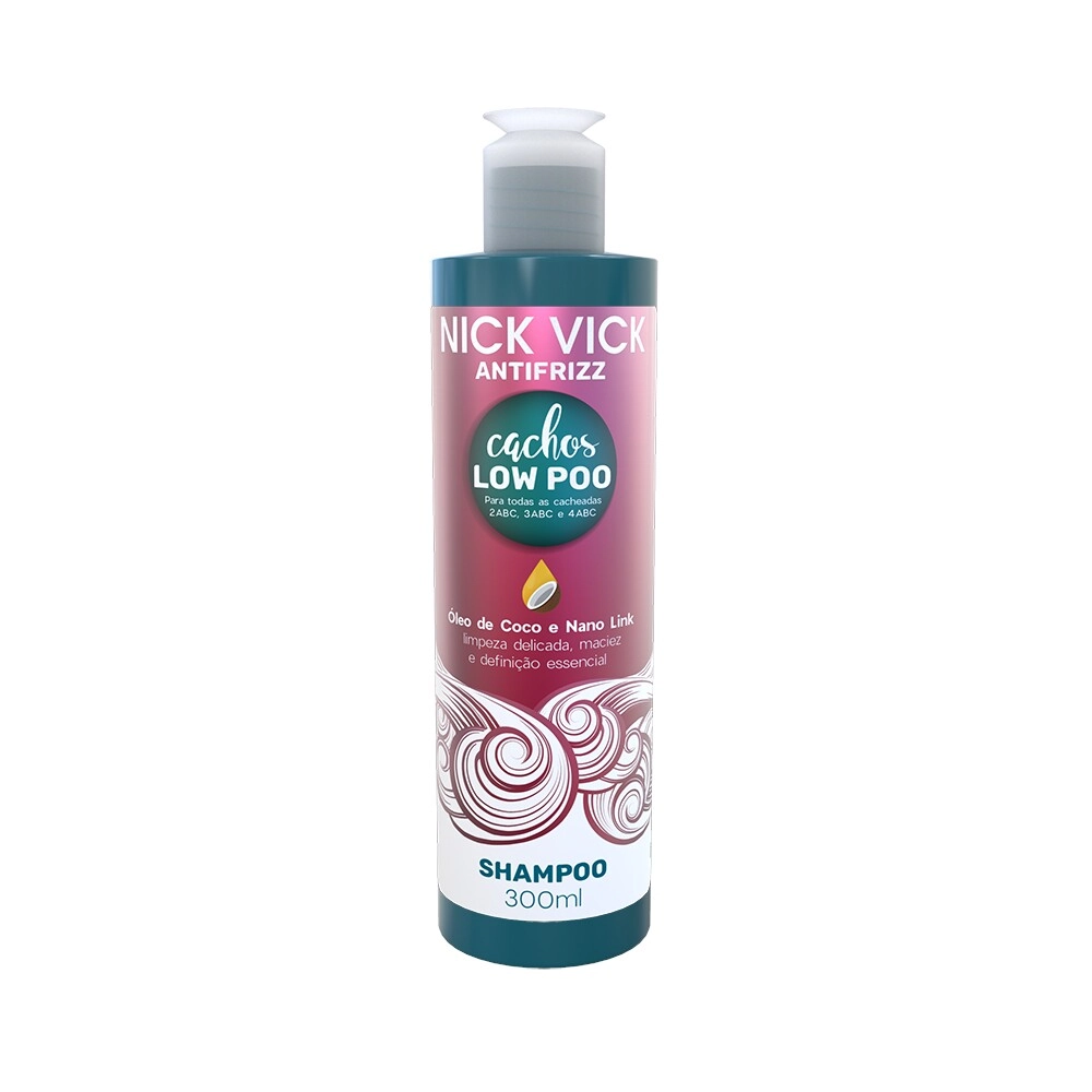 Nick Vick Antifrizz Sh 300ml Low Poo
