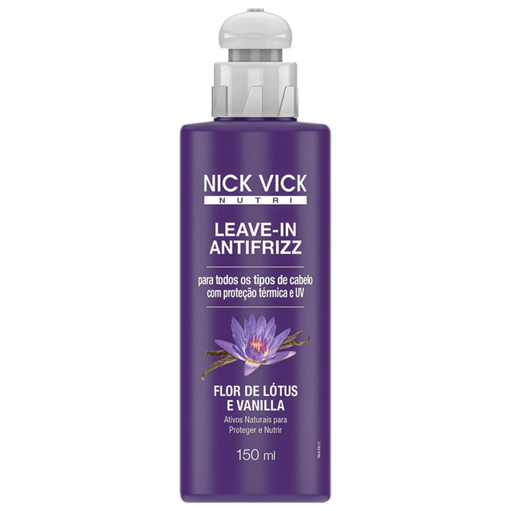 Nick Vick Nutri Leave In Antifrizz 200g Lotus Vanila