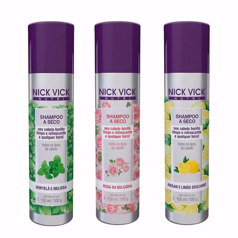 Nick Vick Nutri Sh A Seco 150ml Rosa Bulgaria